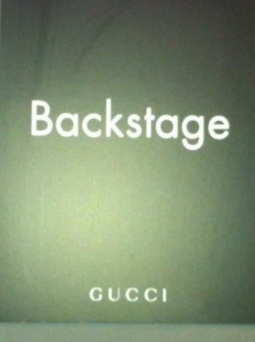 Backstage Sfilate 2012